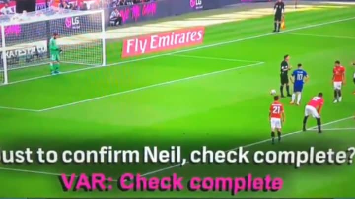 Amazing Footage Shows What Referees Hear And Say During A VAR Decision