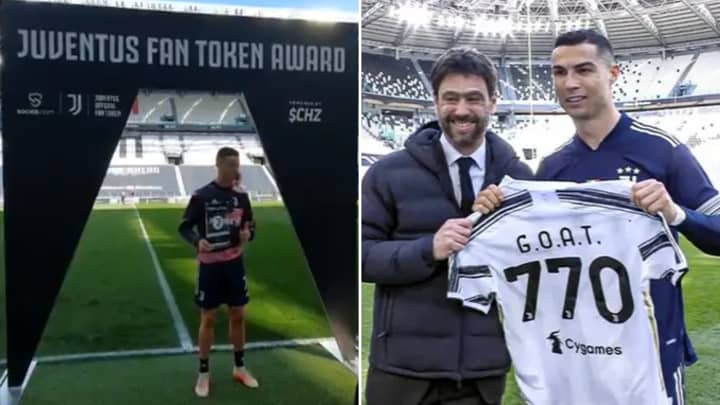 Cristiano Ronaldo Has Become The First Player To Be Rewarded With Cryptocurrency Tokens