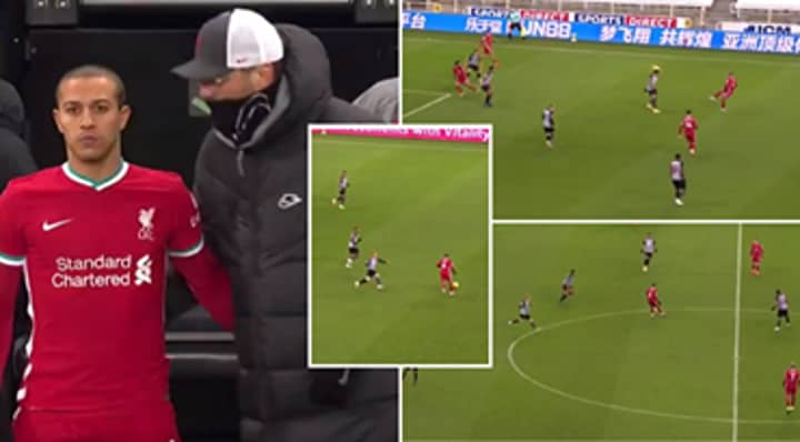 Thiago's 17 Minute Cameo For Liverpool Vs Newcastle Showed Just How Good He Is