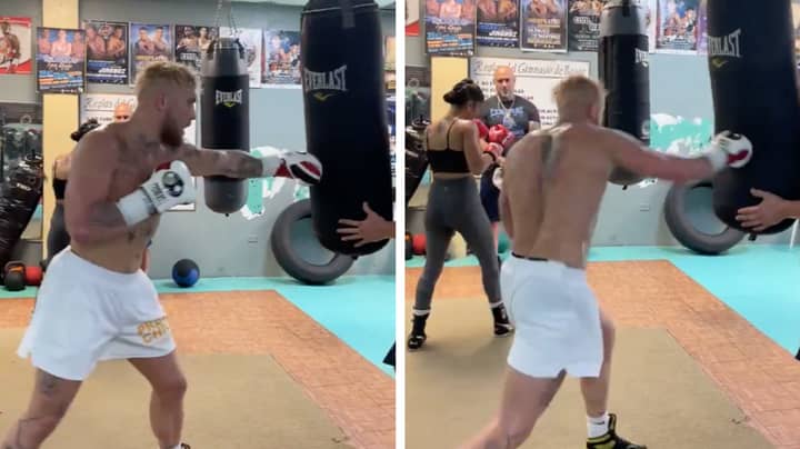 Jake Paul Roasted By Fans For 'Atrocious' Technique During Punch Bag Session