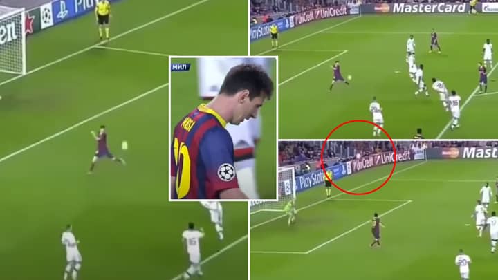 Lionel Messi Proved He Lives In A Simulation With 'Greatest Goal That Never Was' Vs Milan
