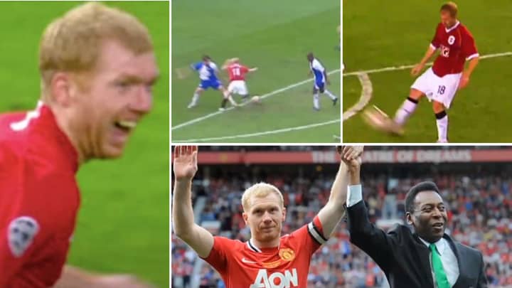 Incredible Compilation of 'Disrespected' Paul Scholes Proves He Is One Of England's Greatest Midfielders