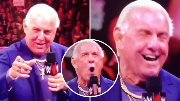 Ric Flair To WWE Fan Live On Monday Night Raw: 'I Used To Know Your Mother'