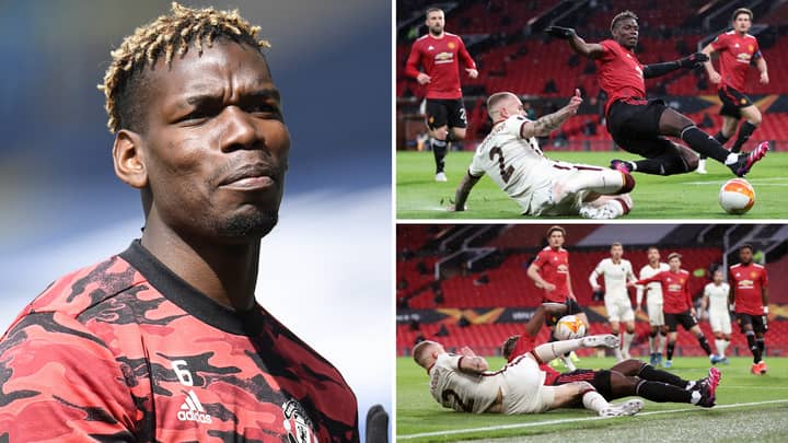 Furious Manchester United Fans Blast 'Weird Handball Rule' After Paul Pogba Gifts Roma A Penalty