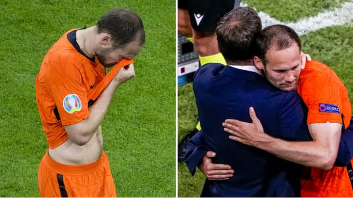 Daley Blind Left Pitch In Tears When He Came Off Against Ukraine 