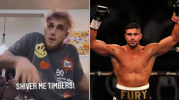 Jake Paul Mocks Tommy Fury On Social Media, Pretends To Be 'Shaking' With Fear