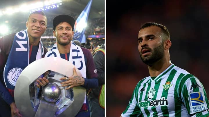 Jese Rodriguez Has Been Given A Ligue 1 Medal After Playing Just One Minute