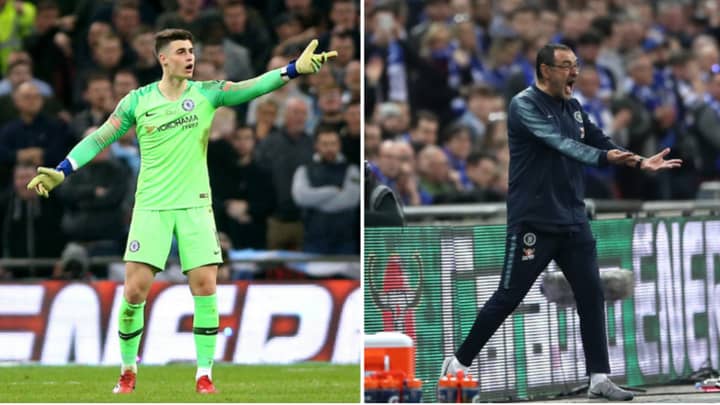 Chelsea Have Fined Kepa Arrizabalaga For His Refusal To Come Off In Carabao Cup Final - SPORTbible