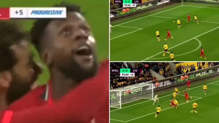 Divock Origi's 94th Minute Winner Against Wolves Is Even Better With Titanic Music, Will Give You Goosebumps