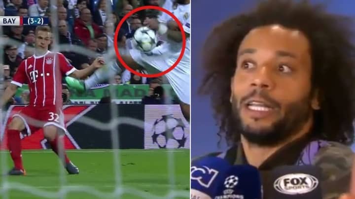 You've Got To Applaud Marcelo's Reaction To His Clear Handball Against Bayern 