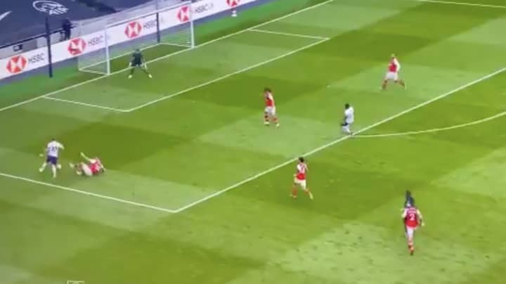 Shkodran Mustafi Produced The Worst Slide Tackle Ever Today
