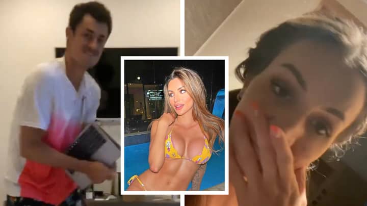 Bernard Tomic's OnlyFans Girlfriend Shares Video Of His $16,000 'Tantrum'