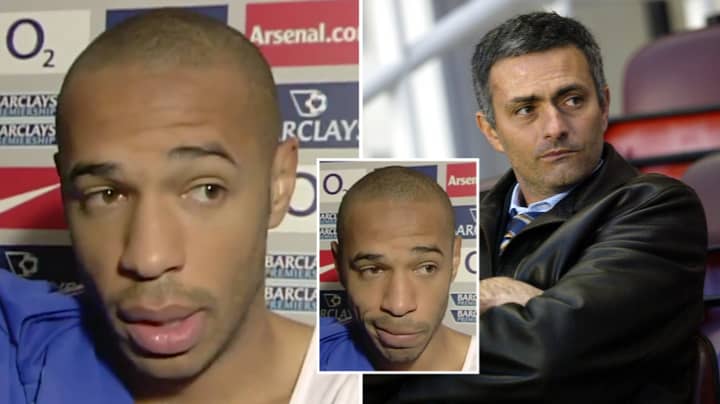 The Thierry Henry Post-Match Interview That Made Jose Mourinho And His Mind Games Look Foolish 