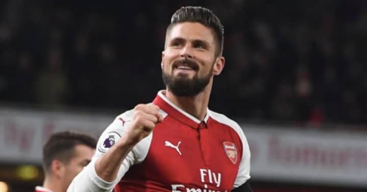 Olivier Giroud Forced Off After Suffering Horror 5cm Wound From Sickening Head Clash