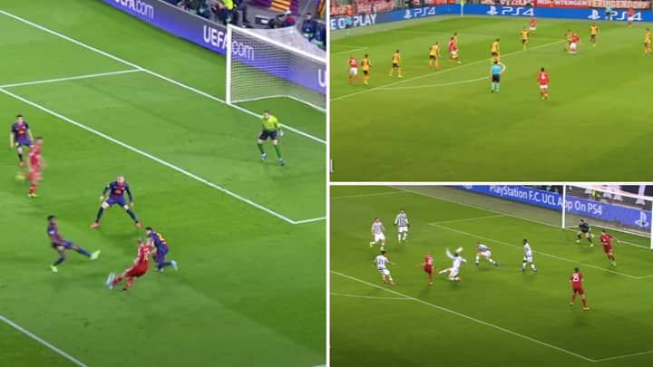 Incredible Compilation Of Arjen Robben Scoring The Same Goal Over And Over Again