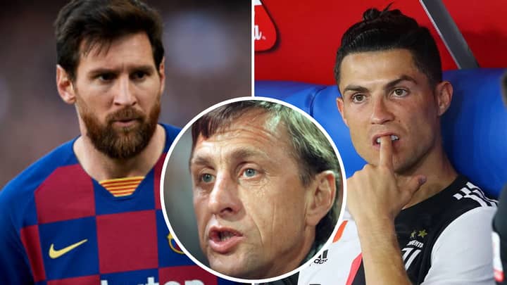 Johan Cruyff Reveals Who Is The Better Player Between Cristiano Ronaldo And Lionel Messi