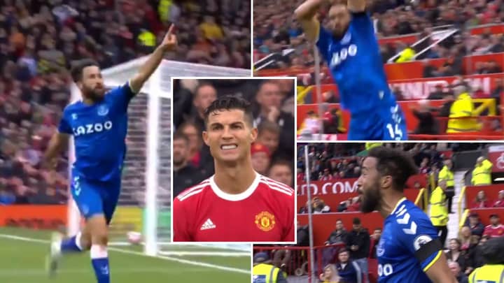 Andros Townsend Really Just Did Cristiano Ronaldo's 'Siiiuuu', Cameras Caught His Reaction