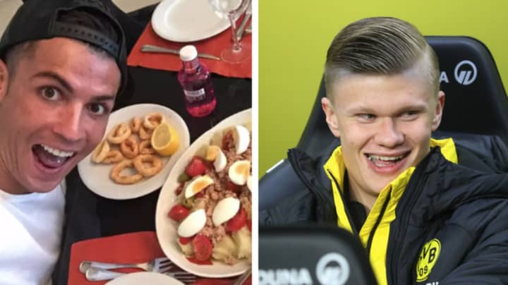Erling Haaland Has Copied Cristiano Ronaldo's Diet To 'Become The Best' -  SPORTbible