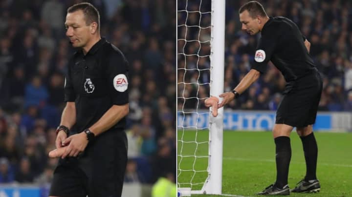 Referee Kevin Friend Stops Play To Remove Dildo From The Field Of Play