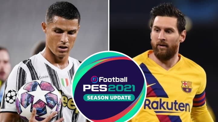 Cristiano Ronaldo And Lionel Messi’s Overall Ratings Finally Revealed In PES 2021