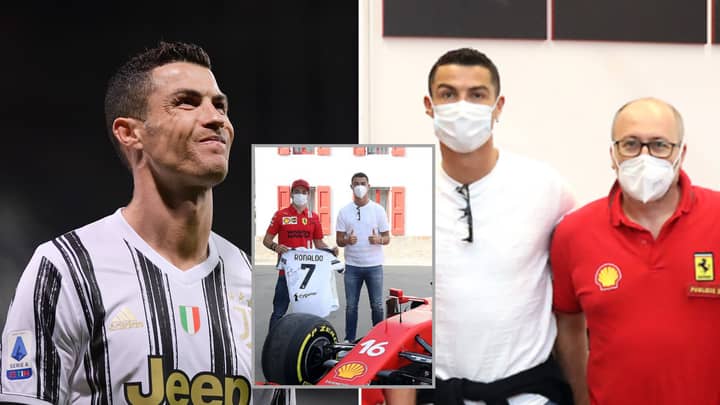 Cristiano Ronaldo 'Misses' Juventus Training To Pick Up £1.4M Ferrari And His Teammates Are Furious