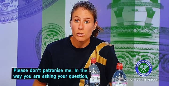 Johanna Konta Loses Cool With Reporter For 'Patronising' And 'Picking On Her' After Shock Defeat