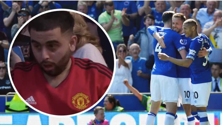 Manchester United Fans In Disbelief As They Get Thrashed 4-0 By Everton