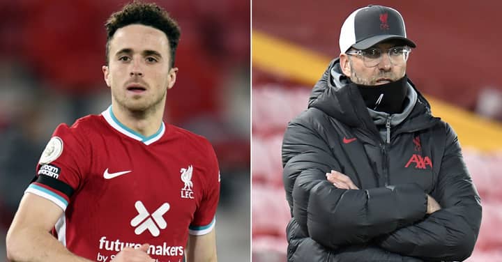 Diogo Jota Ruled Out For Two Months As Liverpool’s Injury Crisis Worsens