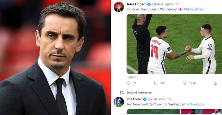 Gary Neville Slams ‘Not Authentic’ England Players For Hiding Behind Social Media Teams
