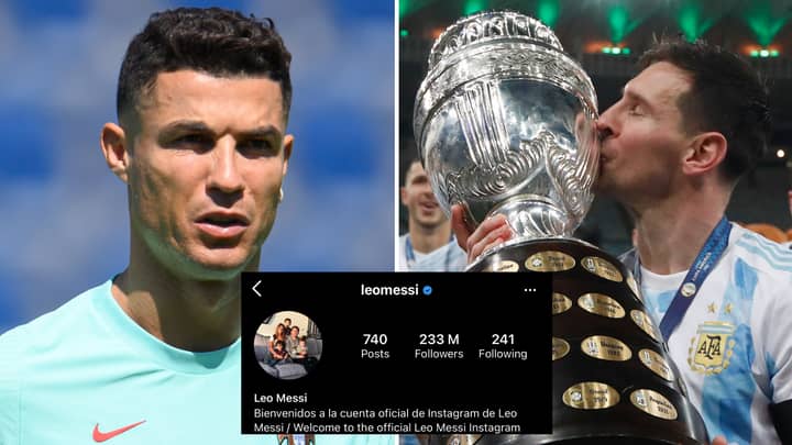 Lionel Messi Smashes Cristiano Ronaldo Record For Most-Liked Sports Photo On Instagram