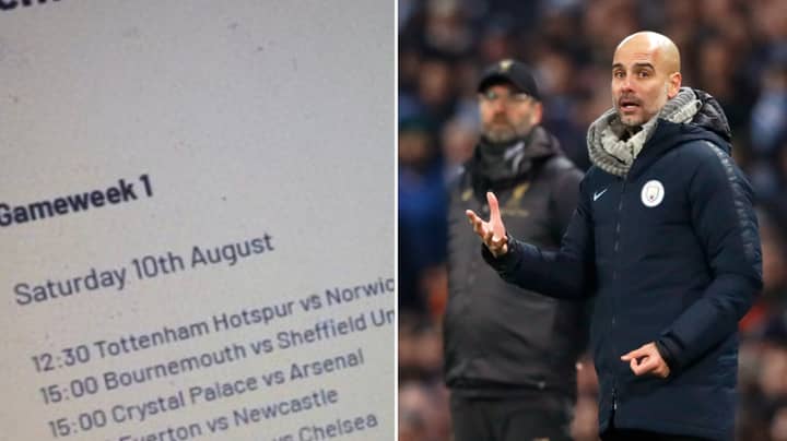 Premier League 2019/20 Fixtures 'Leaked' For Opening Day Of The New Season
