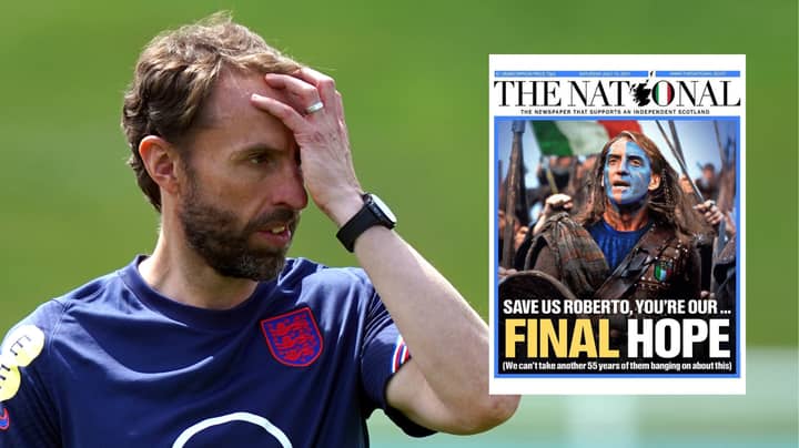 Scottish Newspaper Asks Italy To 'Save Us' Ahead Of Euro 2020 Final Against England
