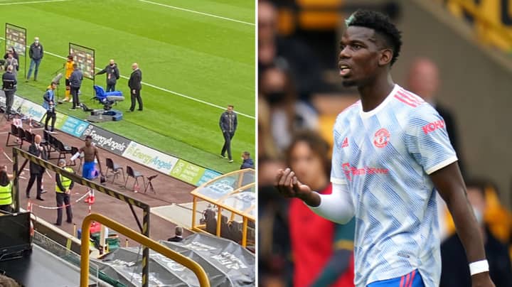 Wolves Fans Chant ‘Cheat, Cheat, Cheat’ At Paul Pogba, He Responds With Classy Gesture 