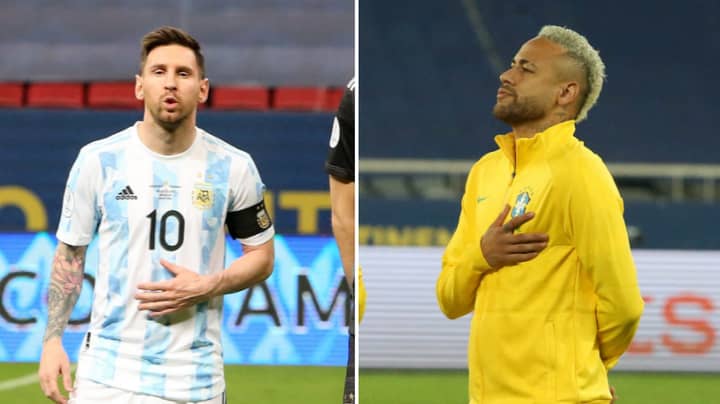 Neymar Has Criticised Brazil Fans Who Want Argentina To Win Copa America