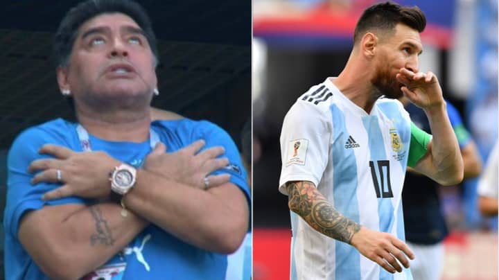Diego Maradona Has Offered To Manage Argentina For Free