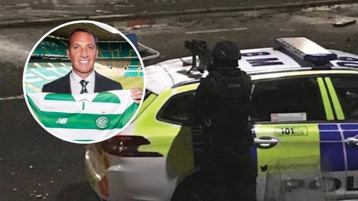 Man Asks For 'Bag Of Cans And Brendan Rodgers Back' During Siege 