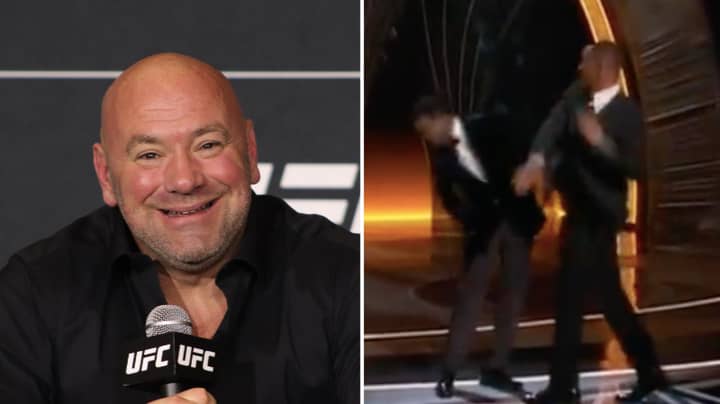 Dana White Reacts To Will Smith Slapping Chris Rock On Stage At The Oscars