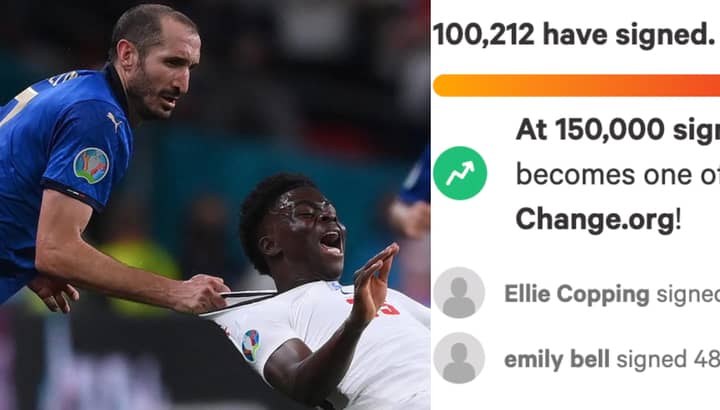 More Than 100,000 People Sign Petition Asking UEFA For England Vs Italy Final Rematch