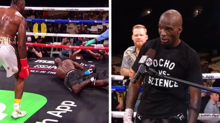 Former NFL Star Chad Johnson Gets Dropped In His First Ever Professional Boxing Match