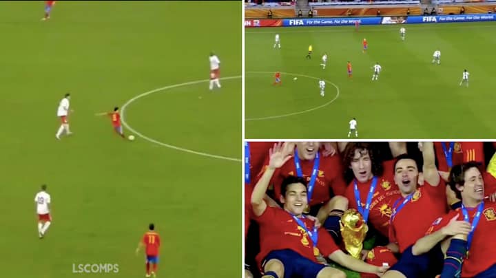 Video Of Xavi At 2010 World Cup Shows What An Artist He Was On The Pitch