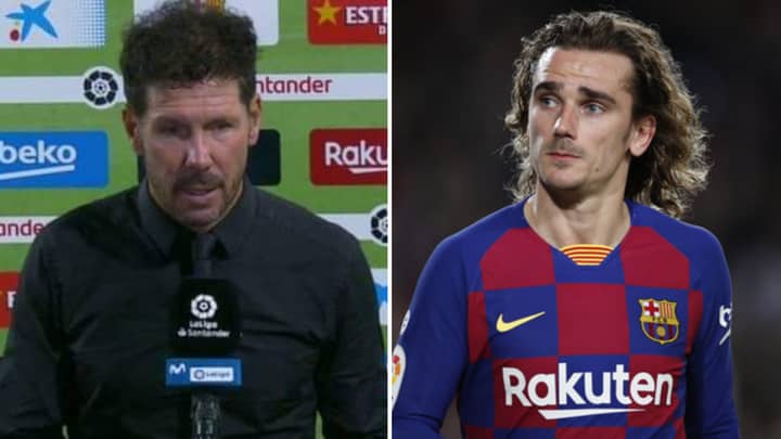 Diego Simeone’s Reaction To Antoine Griezmann’s Late Cameo Is Just Sad To See