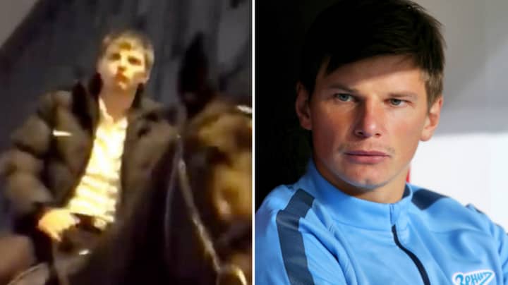 Andrey Arshavin 'Stumbled' Out Of Strip Club And Rode A Horse