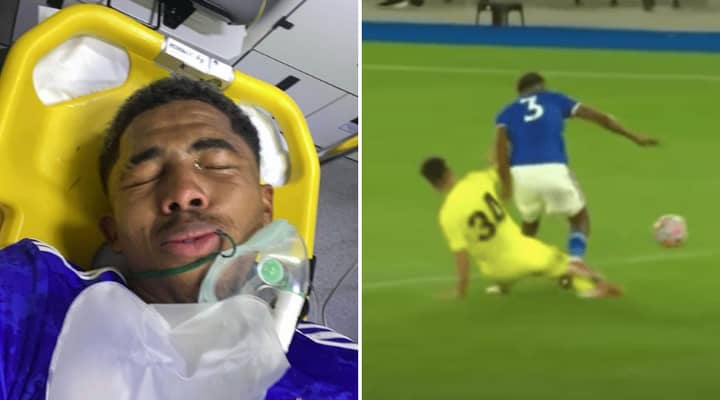 Wesley Fofana Confirms Broken Leg After He Was Rushed To Hospital Following Horror Tackle In Friendly
