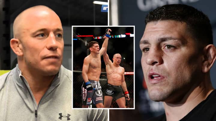 George St-Pierre Responds To Nate Diaz Call Out To Fight Nick Diaz