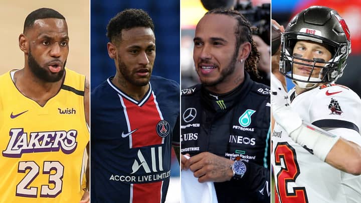 The World's Highest-Paid Athletes Of 2021 Have Been Revealed 