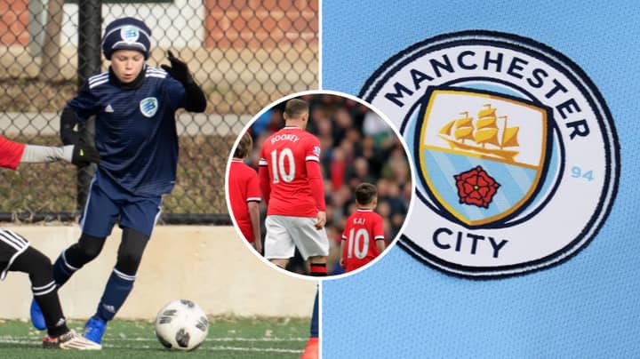 Wayne Rooney's 9-Year Old Son Kai Poised To Return To Manchester City's Academy