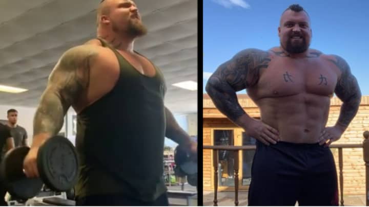 World's Strongest Man Eddie Hall Shares Incredible Transformation After Losing 25kg