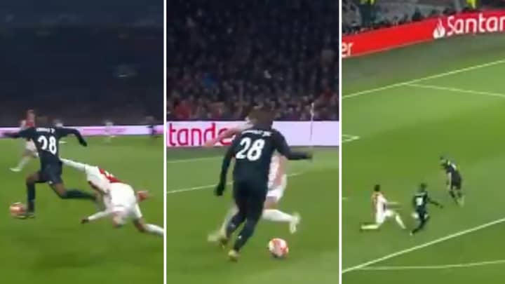 Vinicius Junior Lays On Filthy Assist For Karim Benzema's Goal Against Ajax