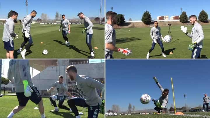 Spain's Unique Goalkeeping Drills Could Genuinely Be The Future Of Football Training