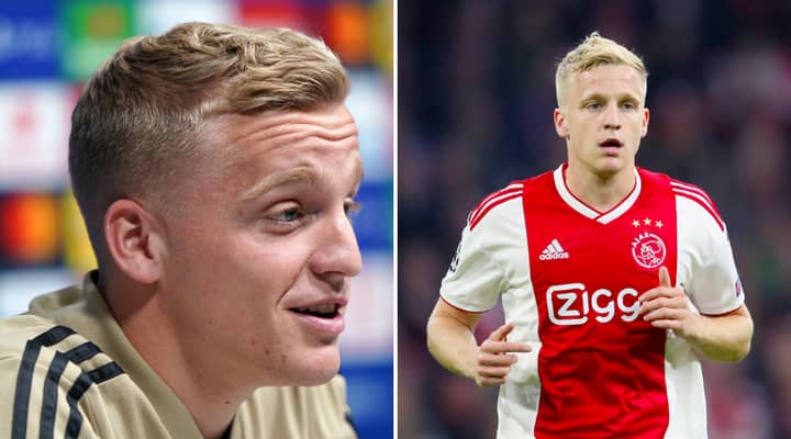 Donny Van De Beek Reveals Transfer Agreement With Other Club Before Manchester United Signing